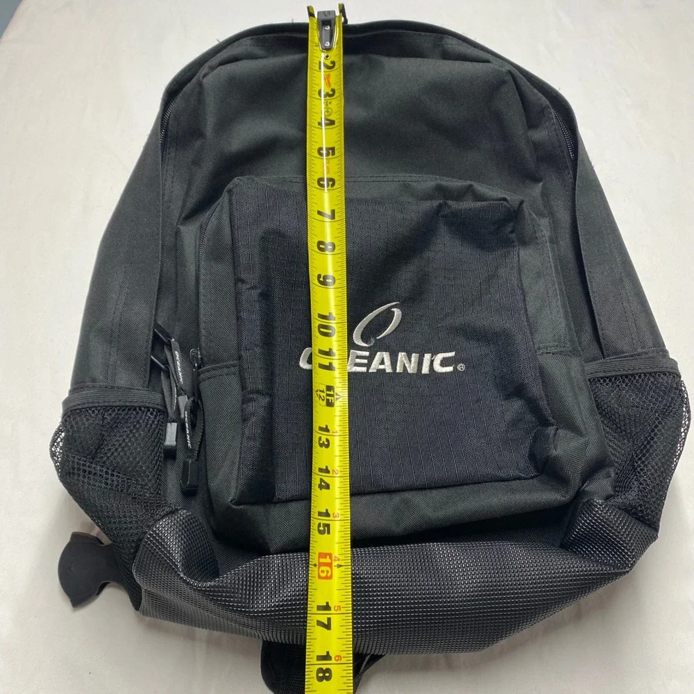 Oceanic Courier Sling Backpack Black Single Strap Scuba Dive Travel Day Pack